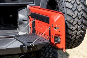 Jeep Wrangler Tailgate Table - Rough Country - Folding - '07-'10
